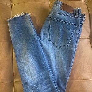 Madewell High Riser Skinny Jeans 26x32 Pre Loved